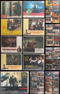 9d240 LOT OF 89 INDIVIDUALLY BAGGED 1970S LOBBY CARDS 1970s from a variety of different movies!