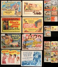 9d294 LOT OF 27 1950S TITLE CARDS 1950s great images from a variety of different movies!