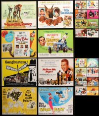 9d293 LOT OF 27 WALT DISNEY TITLE CARDS 1960s-1970s great images from a variety of movies!
