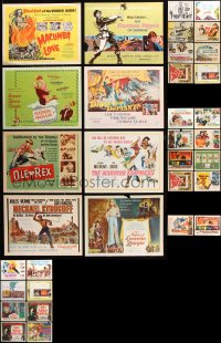9d281 LOT OF 42 1960S TITLE CARDS 1960s great images from a variety of different movies!