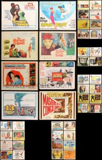 9d278 LOT OF 44 1960S TITLE CARDS 1960s great images from a variety of different movies!