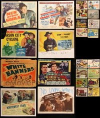 9d284 LOT OF 40 TITLE CARDS 1940s great images from a variety of different movies!
