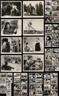 9d393 LOT OF 72 1960S 8X10 STILLS 1960s great scenes from a variety of different movies!