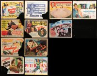 9d308 LOT OF 11 TITLE CARDS 1930s-1950s great images from a variety of different movies!