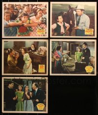 9d319 LOT OF 5 JANE WITHERS LOBBY CARDS 1930s scenes from Checkers & High School!