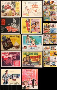 9d291 LOT OF 34 TITLE CARDS 1940s-1960s great images from a variety of different movies!