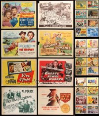 9d292 LOT OF 32 1950S TITLE CARDS 1950s great images from a variety of different movies!