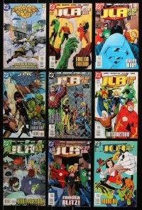 9d055 LOT OF 9 JUSTICE LEAGUE AMERICA COMIC BOOKS 1990s Paradise Lost, Year One!