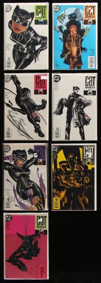 9d058 LOT OF 6 CATWOMAN ISSUES FROM #2-#7 COMIC BOOKS 2000s D.C. Comics!