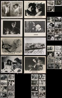 9d404 LOT OF 51 8X10 STILLS 1970s great scenes from a variety of different movies!