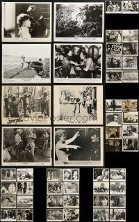 9d397 LOT OF 66 8X10 STILLS 1960s-1970s great scenes from a variety of different movies!
