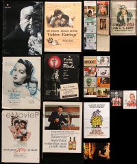 9d084 LOT OF 25 MISCELLANEOUS ITEMS 1940s-1990s a variety of cool poster images!
