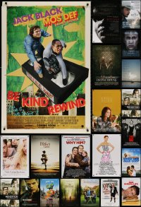 9d475 LOT OF 23 UNFOLDED MOSTLY DOUBLE-SIDED 27X40 ONE-SHEETS 2000s-2010s cool movie images!