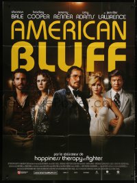 9f602 AMERICAN HUSTLE French 1p 2014 Christian Bale, Cooper, Jennifer Lawrence, American Bluff!