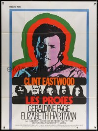 9f626 BEGUILED French 1p 1971 different art of Clint Eastwood & Geraldine Page, Don Siegel