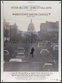 9f628 BEING THERE French 1p 1980 Peter Sellers in Washington, D.C., directed by Hal Ashby!