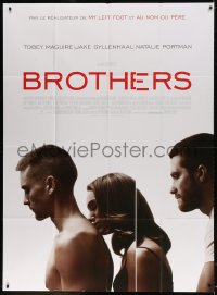 9f643 BROTHERS French 1p 2009 Tobey Maguire, Jake Gyllenhaal, Natalie Portman!