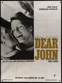 9f682 DEAR JOHN French 1p 1966 Jarl Kulle & Christina Schollin, Swedish sexploitation!