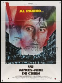 9f696 DOG DAY AFTERNOON French 1p 1976 Al Pacino, Sidney Lumet bank robbery crime classic!