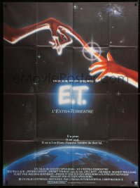 9f700 E.T. THE EXTRA TERRESTRIAL French 1p 1982 Steven Spielberg, classic fingers touching art!
