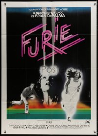 9f731 FURY French 1p 1979 Brian De Palma, Kirk Douglas, Carrie Snodgress, different image!