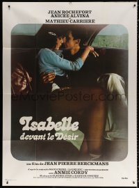 9f776 ISABELLE & LUST French 1p 1975 c/u of troubled teen Anicee Alvina & Mathieu Carriere!