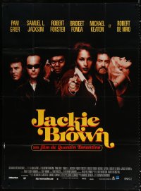9f781 JACKIE BROWN French 1p 1998 Quentin Tarantino, Pam Grier, Samuel L. Jackson, De Niro, Fonda