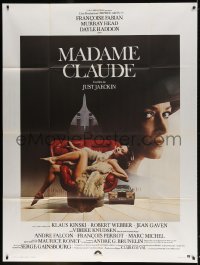 9f825 MADAME CLAUDE French 1p 1977 Francoise Fabian provides prostitutes for the government!