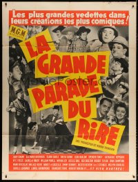 9f843 MGM'S BIG PARADE OF COMEDY French 1p 1964 W.C. Fields, Marx Bros., Abbott & Costello, Lucy Ball