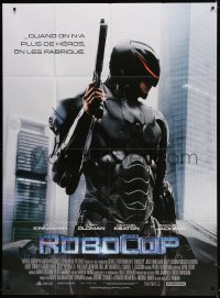 9f905 ROBOCOP French 1p 2014 cool close-up of Joel Kinnaman in the title role!