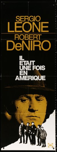 9f582 ONCE UPON A TIME IN AMERICA French door panel 1984 Robert De Niro, Sergio Leone, different!