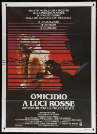 9f328 BODY DOUBLE Italian 1p 1985 Brian De Palma, Melanie Griffith, voyeur watches sexy woman!