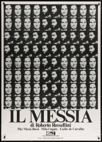 9f414 IL MESSIA white style Italian 1p 1976 Roberto Rossellini, Pier Maria Rossi as Jesus, rare!