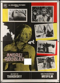 9f198 ANDREI RUBLEV Italian 2p 1974 Andrei Tarkovsky, different close up of naked woman!