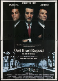 9f237 GOODFELLAS Italian 2p 1990 Robert De Niro, Joe Pesci, Ray Liotta, Martin Scorsese classic!