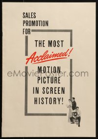 9f117 GENTLEMAN'S AGREEMENT pressbook 1947 Elia Kazan, Gregory Peck, McGuire, Garfield, ultra rare!