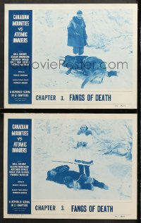 9g860 CANADIAN MOUNTIES VS ATOMIC INVADERS 2 chapter 3 LCs 1953 Republic serial, Fangs of Death!