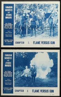 9g862 CANADIAN MOUNTIES VS ATOMIC INVADERS 2 chapter 7 LCs 1953 Republic serial, Flame Versus Gun!