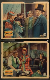 9g933 MIGHTY BARNUM 2 LCs 1934 Wallace Beery as legendary showman romancing pretty Rochelle Hudson!