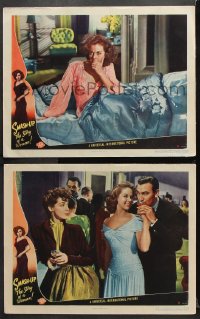9g982 SMASH-UP 2 LCs 1946 Marsha Hunt, Susan Hayward is possessed by her love for Lee Bowman!