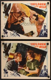 9g992 TOPA TOPA 2 LCs 1939 pretty Jean Valerie and James Bush, danger, Children of the Wild!