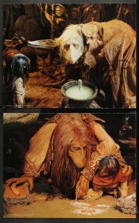 9g107 DARK CRYSTAL 8 color English 11x14 stills 1982 Jim Henson & Frank Oz, wild fantasy images!