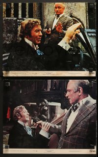 9g476 SLEUTH 7 color 11x14 stills 1972 wacky images of Laurence Olivier & Michael Caine!