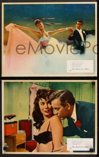9g604 HEART OF A MAN 5 English LCs 1959 Frankie Vaughan, sexy Anne Heywood, gambling!