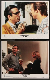 9g028 8 MILLION WAYS TO DIE 8 LCs 1986 great images of Jeff Bridges, Rosanna Arquette, Andy Garcia!