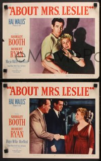 9g662 ABOUT MRS. LESLIE 4 LCs 1954 Shirley Booth, Robert Ryan, the man she never quite married!