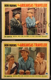 9g759 ARKANSAS TRAVELER 3 LCs 1938 Irvin S. Cobb showing Bob Burns into his jail cell & more!