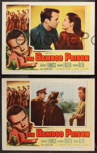9g058 BAMBOO PRISON 8 LCs 1954 Robert Francis, Yank prisoner in China chooses bamboo curtain!