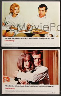 9g591 CARNAL KNOWLEDGE 5 LCs 1971 great images of Jack Nicholson, Art Garfunkel, sexy Ann-Margret!