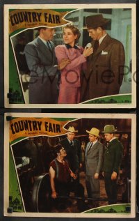9g593 COUNTRY FAIR 5 LCs 1941 Eddie Foy Jr, June Clyde, political scandal, great images!